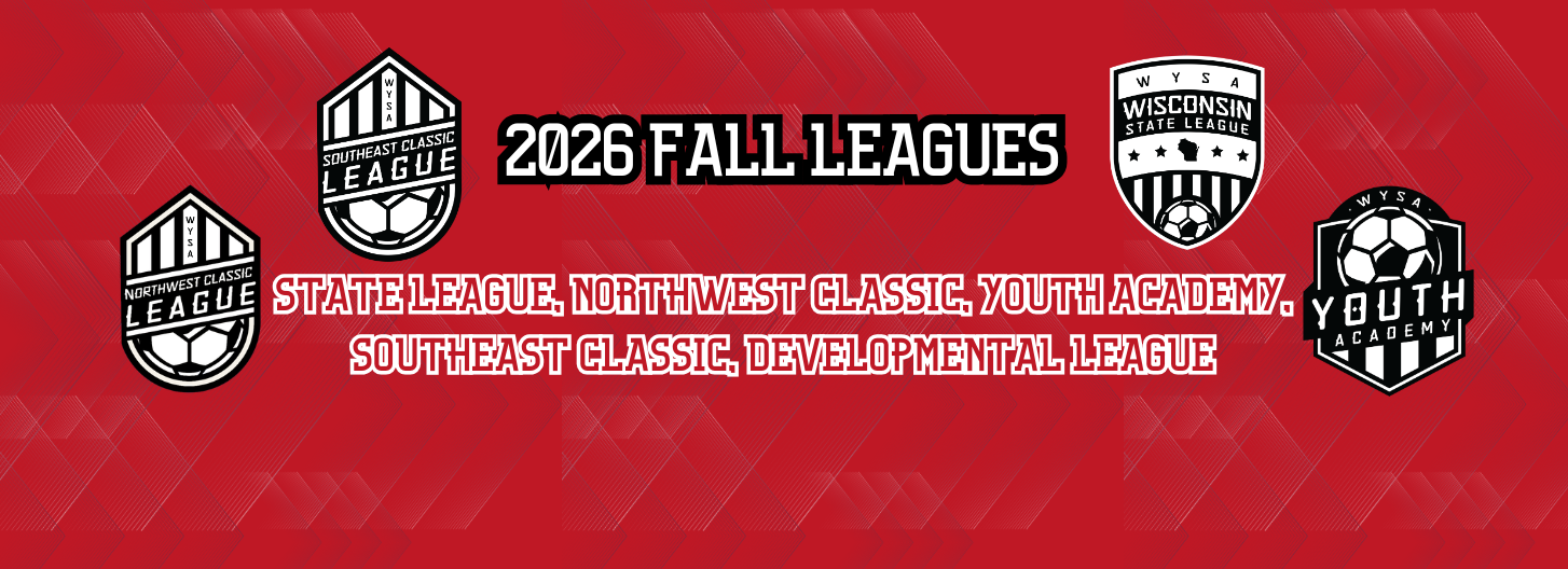 Wisconsin Youth Soccer Association website preview
